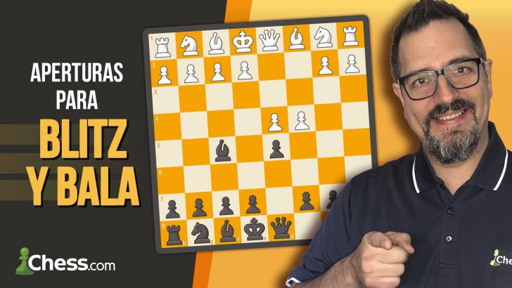 Aperturas de ajedrez para Blitz y Bala