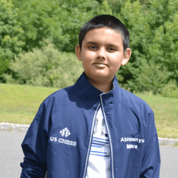 Mishra tem 10 anos e é o mestre internacional de xadrez mais novo