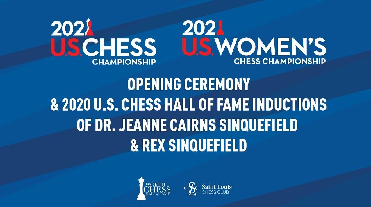 2021 U.S. Chess Championships: Opening Ceremony & HOF Inductions