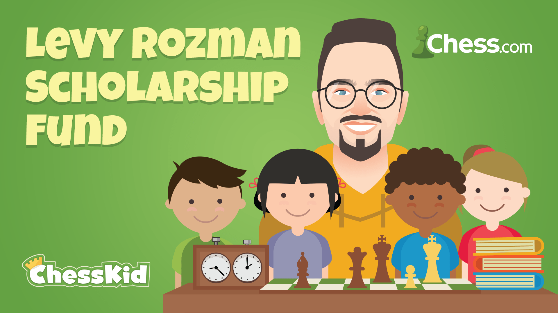 IM Levy Rozman Partners With ChessKid.com To Offer Chess Scholarship Fund