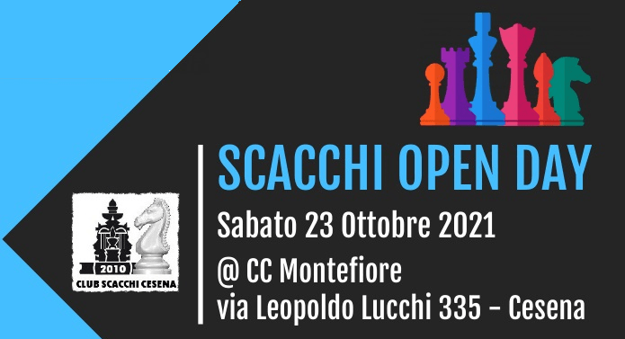 Open Day 23.10.2021 @ CC Montefiore Cesena