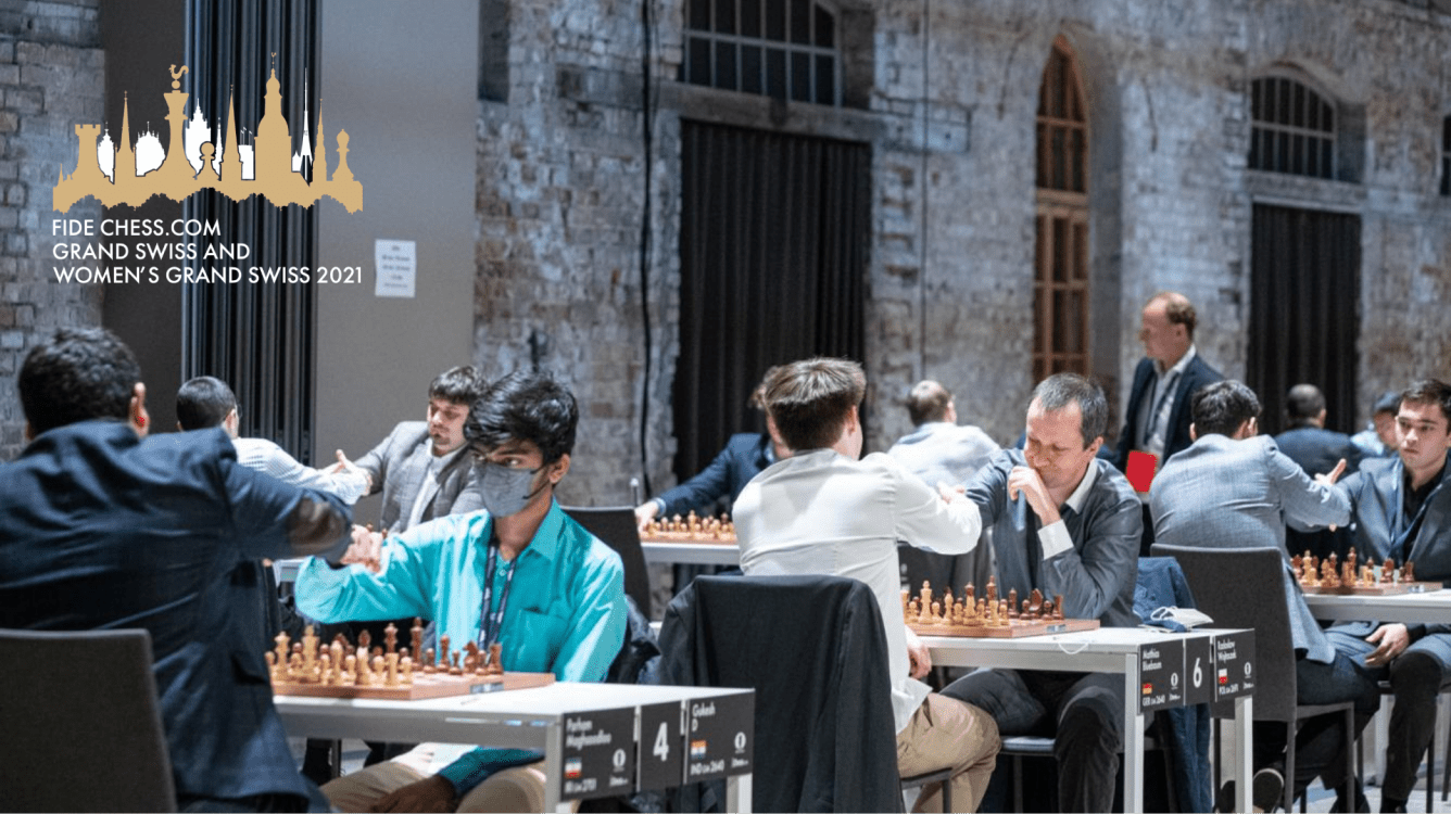 FIDE Chess.com Grand Swiss R2: Firouzja, Predke, Saric on 2/2