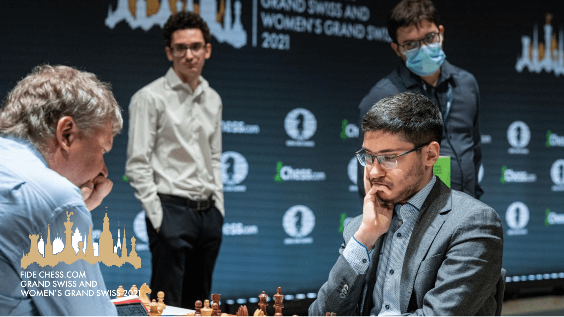 FINAL ROUND, FIDE Chesscom Grand Swiss 2021, Hosts Muzychuk and Conquest