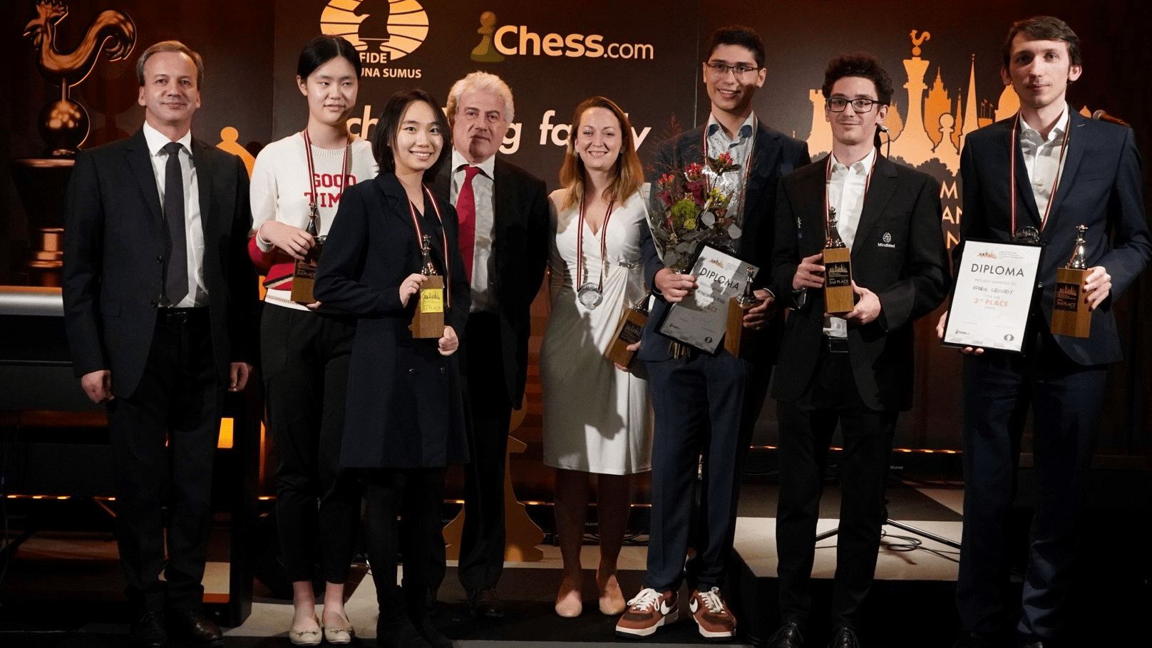 Grand Chess Tour on X: Alireza Firouzja wins again in the European Team  Championship and is now ranked number 3 in the world on the live rating  list, ahead of Caruana and