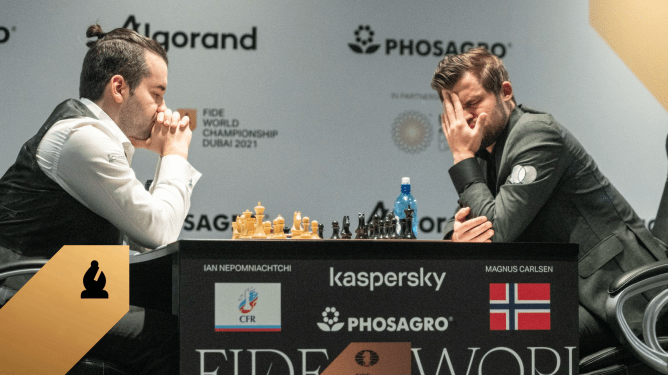 FIDE WM Partie 1: Nepomniachtchi beeindruckt unter Druck und erzielt ein Remis
