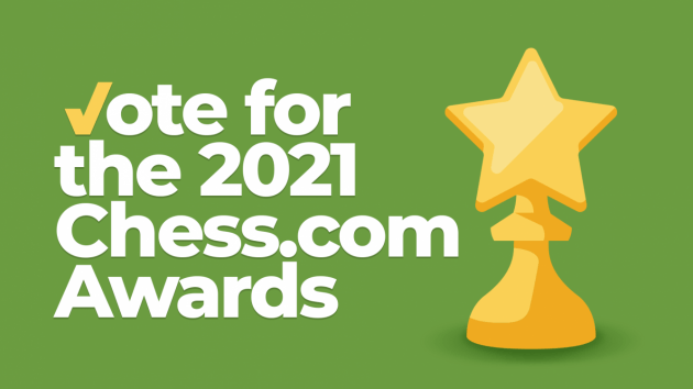 Vota para los Chess.com Awards 2021