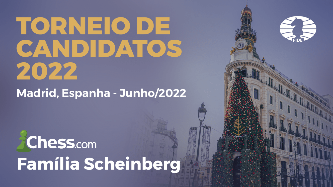 🏆 Torneio de Candidatos FIDE 2022 - Chess.com - Português