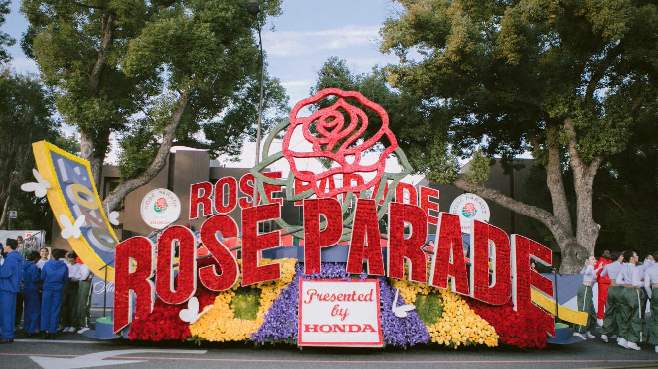 hope you guys all watched the Rose Parade