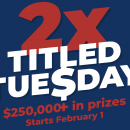 Titled Tuesday Doubles Tournaments And Triples Prizes