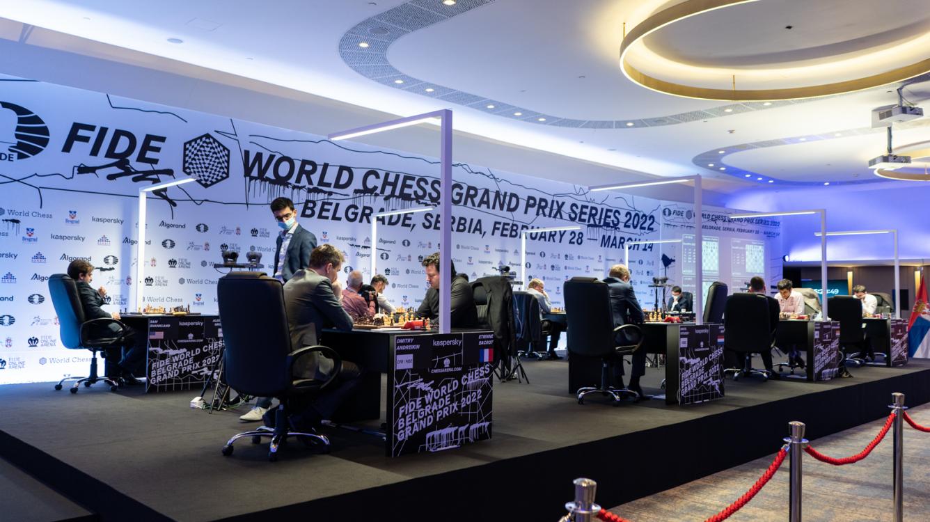 2022 FIDE Grand Prix Belgrade R2: Giri and Vidit Charge, Grischuk Crashes