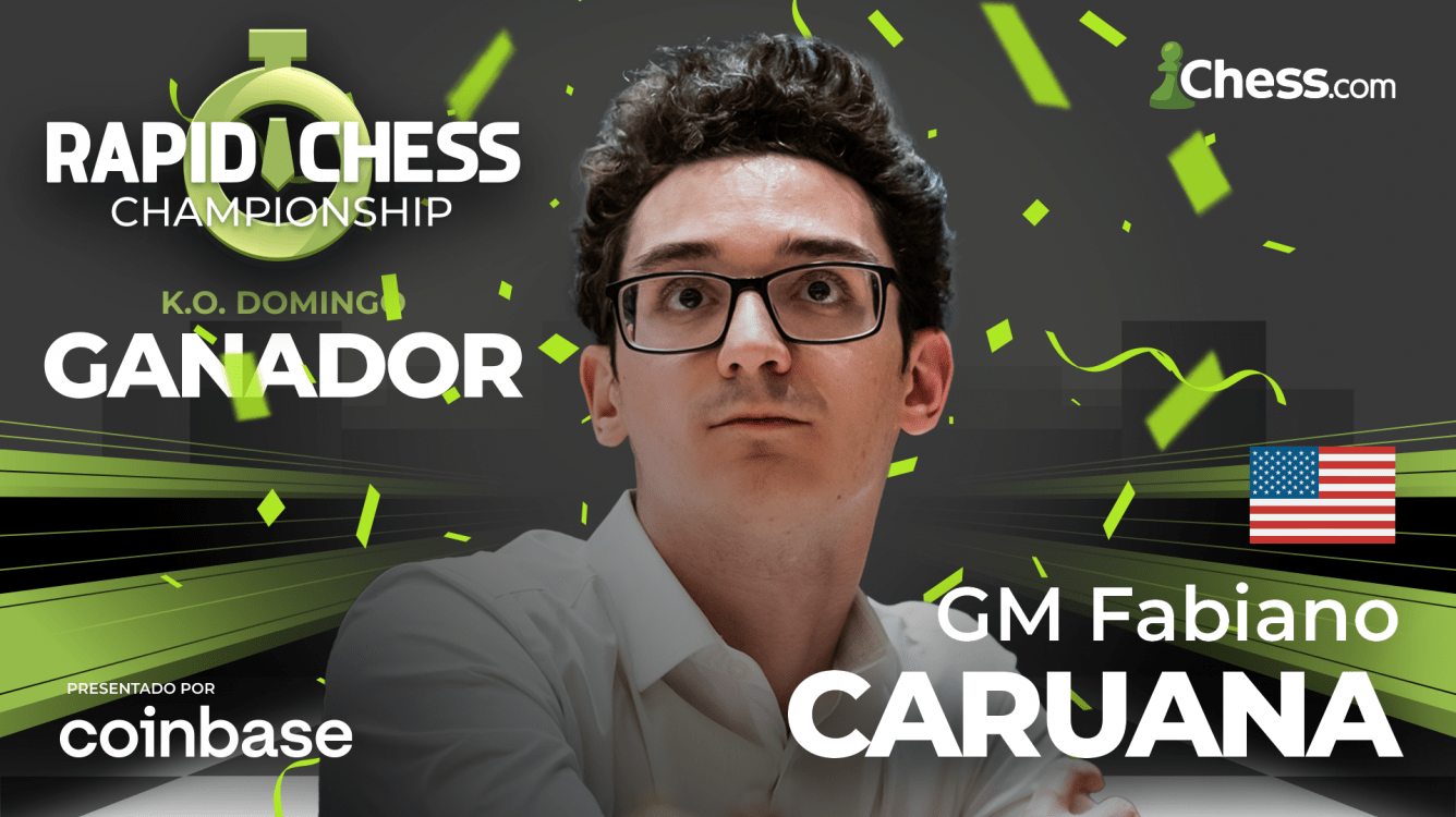 Rapid Chess Championship - 3ª semana: Segunda victoria consecutiva de Caruana