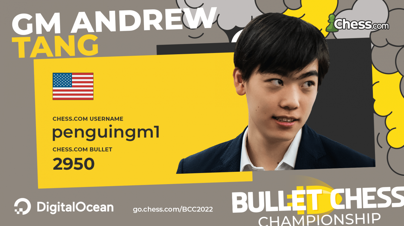 Bullet Chess Championship Achtelfinale: Tang besiegt Caruana in der Verlängerung