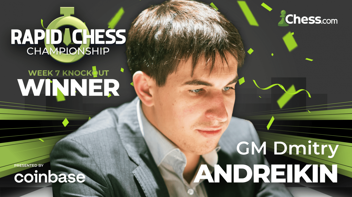 Rapid Chess Championship Week 7: Andreikin Wins Knockout