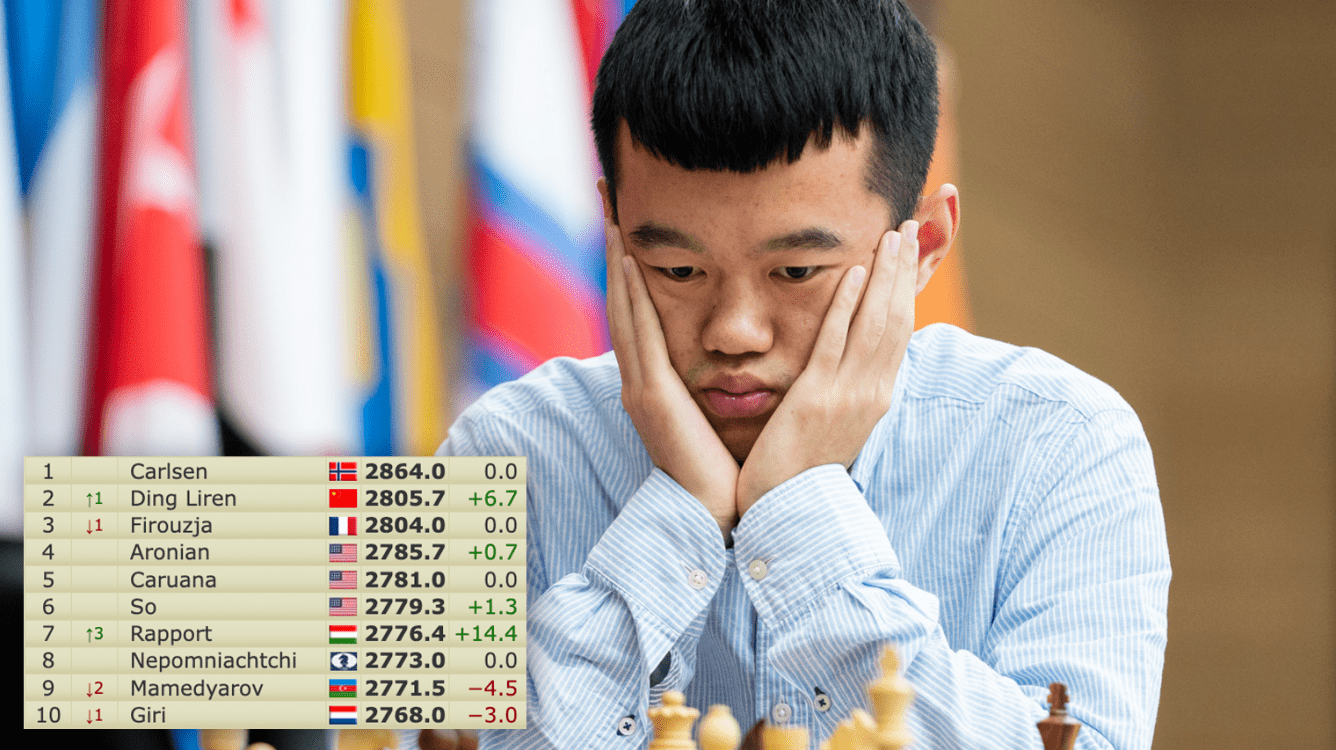 Ding Liren Back To World #2, Plans To Reach 30 Rated Games Needed For Candidates