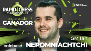 Rapid Chess Championship - 12ª semana: Nepomniachtchi se lleva el K.O.