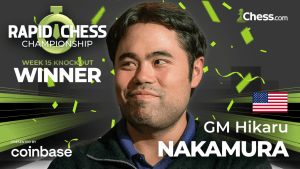 Rapid Chess Championship Woche 15: Der Sieger heißt erneut Nakamura