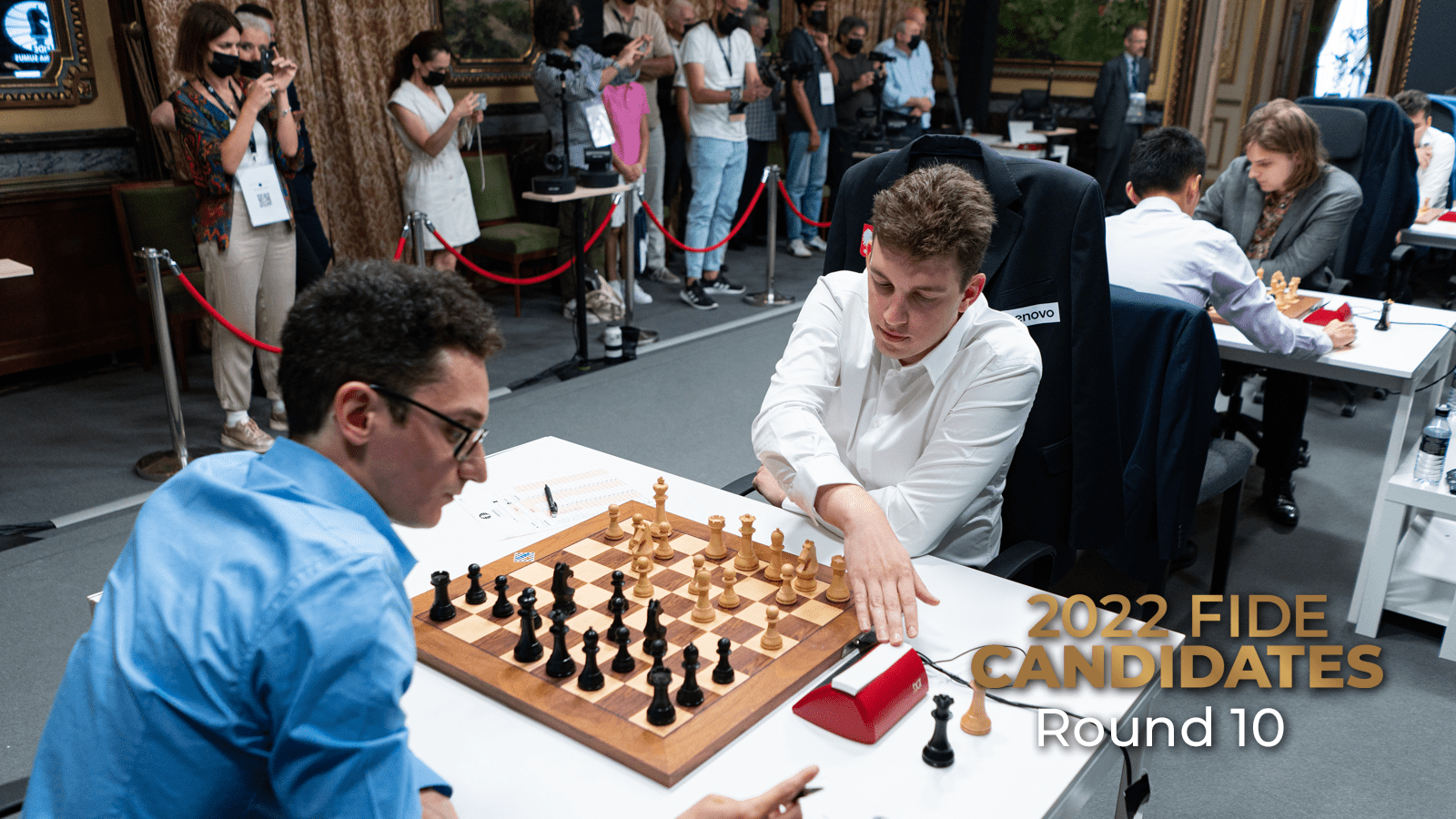 Caruana and Nepomniachtchi Win to Begin 2022 Candidates
