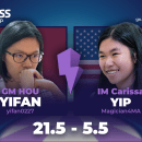 World Number 1 Woman Player Close To Perfect Against Yip