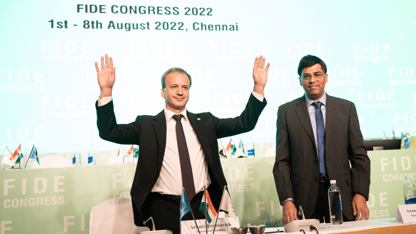 Dvorkovich Re-elected As FIDE President