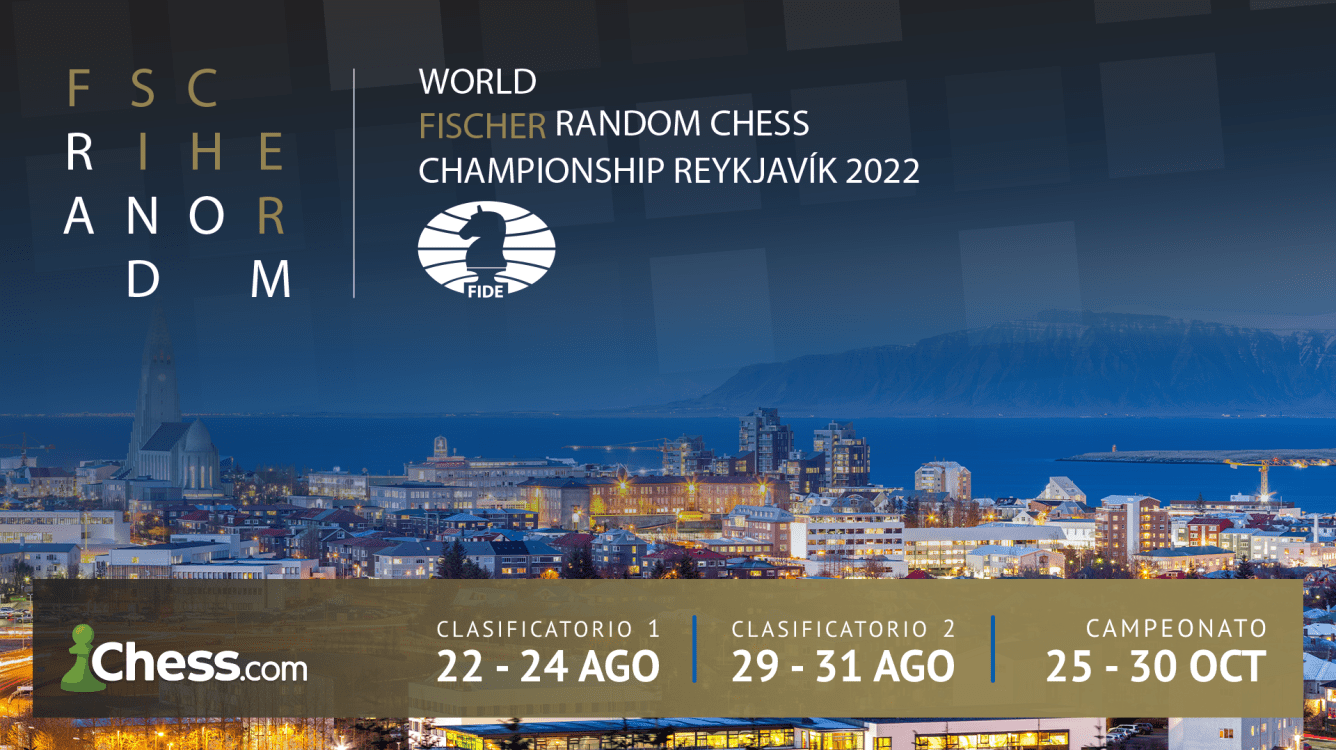 Se anuncia el Campeonato Mundial de Ajedrez "Fischer Random" FIDE 2022