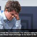 Magnus Carlsen tritt beim Sinquefield Cup zurück