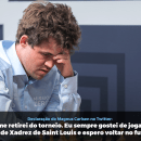 Magnus Carlsen se retira da Sinquefield Cup