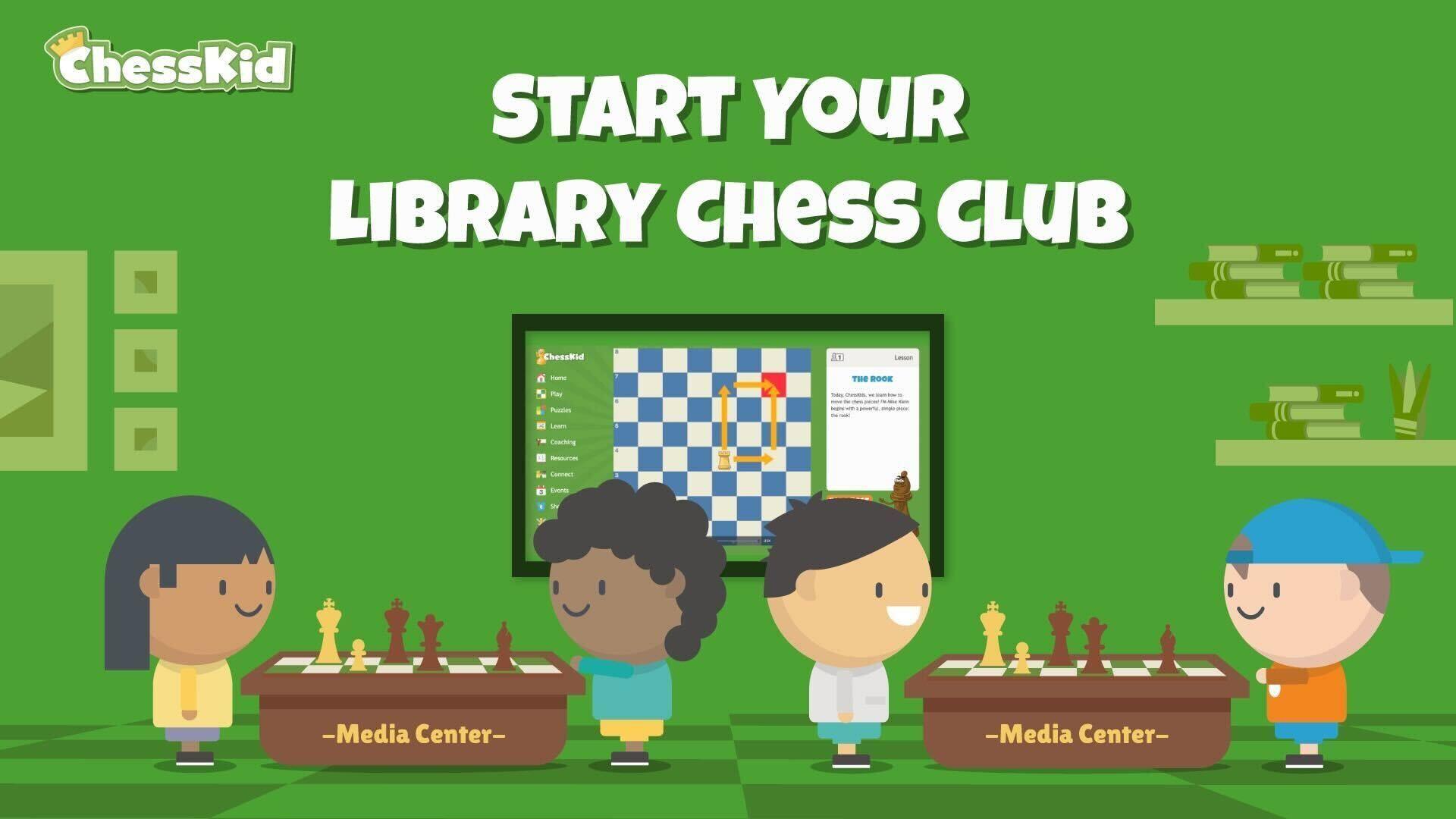 ChessKid Announces Library Chess Club Initiative