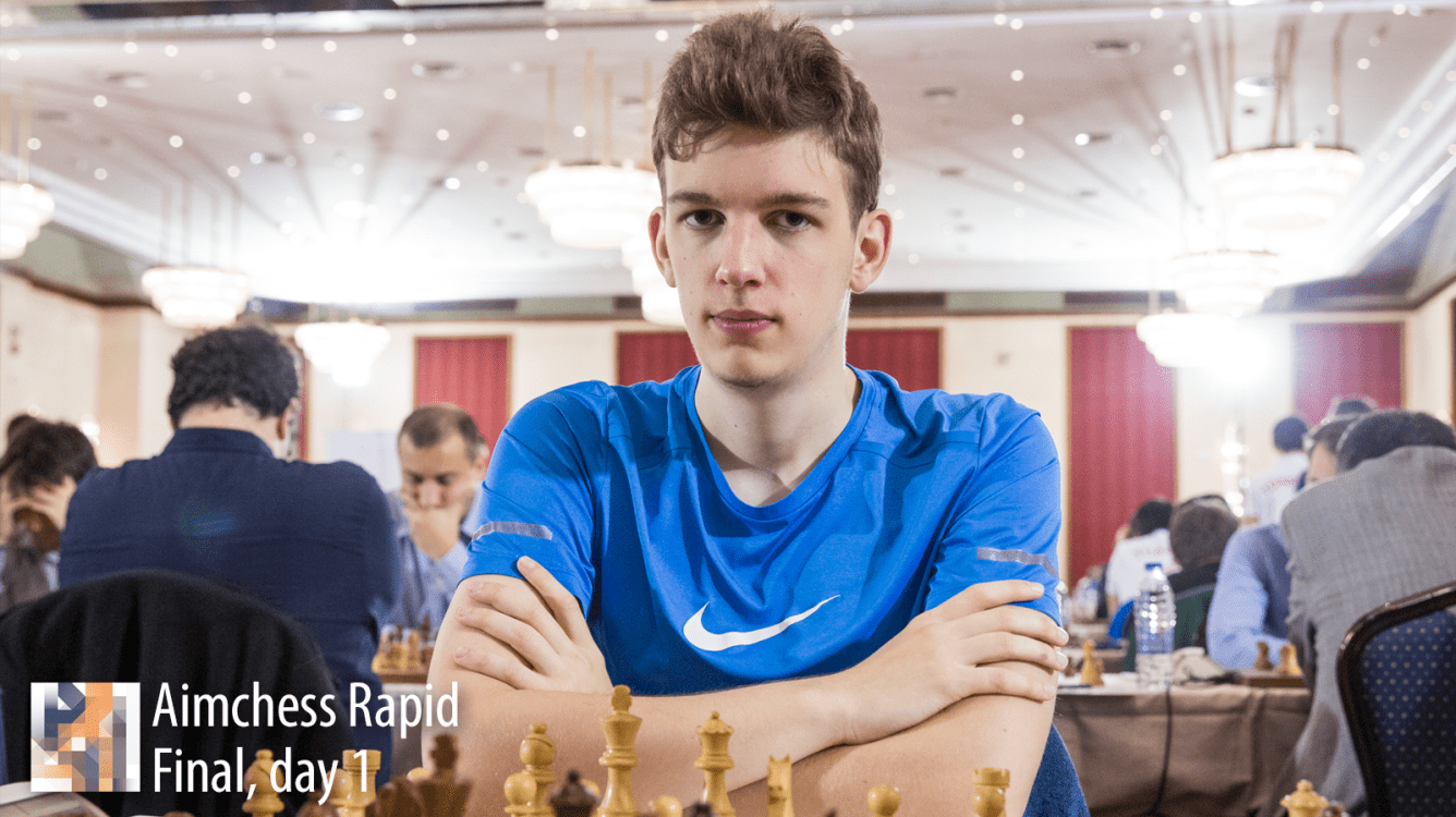 Duda Leads In Aimchess Rapid Final