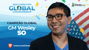 Resumo Rápido: Wesley So é o primeiro campeão Global do Chess.com
