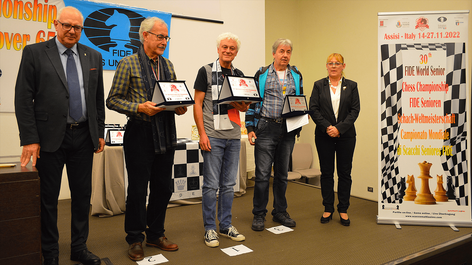 Nunn, Sturua Grab Gold Medals At World Senior Chess Championships