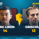 Speed Chess Championship: Ding gewinnt gegen Grischuk
