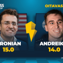 Aronian vence após uma reviravolta incrível contra Andreikin