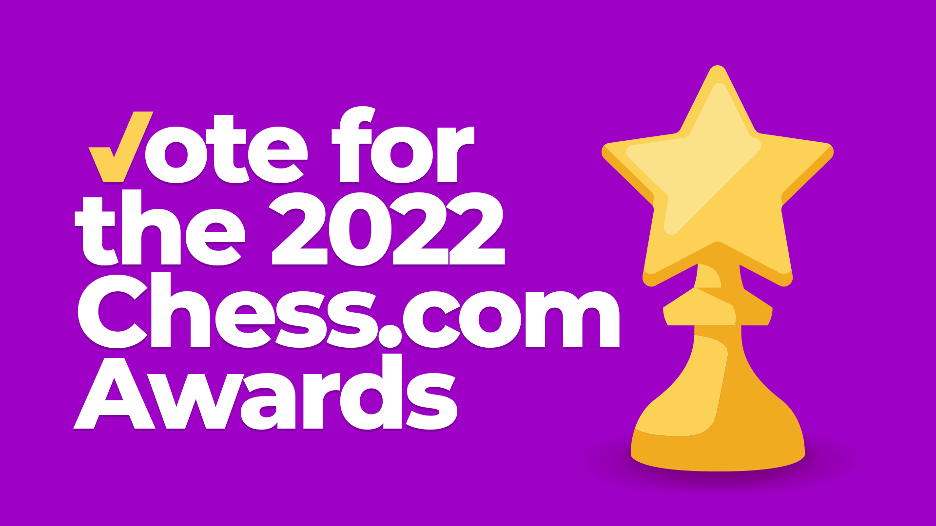 Vote For The 2022 Chess.com Awards