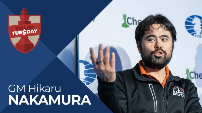 Chess GM and Streamer Hikaru Nakamura Hits a Glorious Milestone on