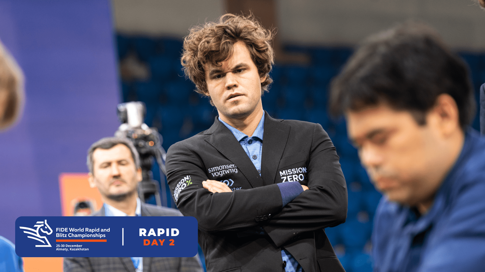 👑 Magnus Carlsen wins the 2022 World Rapid Chess Championship! Having led  the entire tournament, Carlsen wins his final game to score…