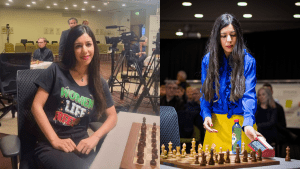 Árbitra iraniana de xadrez entra em conflito com a FIDE sobre trajes pró-direitos humanos