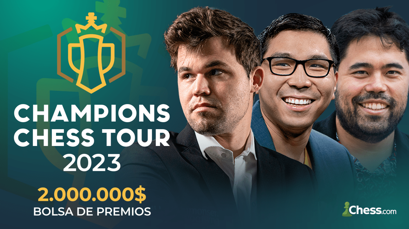 Un nuevo comienzo: Chess.com lanza el Champions Chess Tour con 2 millones de dólares en premios