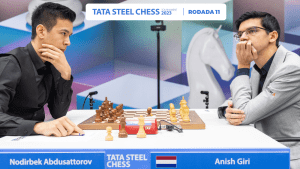 Tata Steel - R11: Maghsoodloo é o único vencedor do dia no Masters; Supi ganha a segunda partida seguida