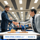 Tata Steel Runde 12: Abdusattorovs Rivalen läuft die Zeit davon
