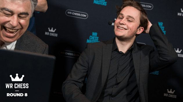 Keymer Beats So With Black; Aronian 'Over The Moon With Joy' After Saving Lost Game