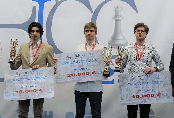 Alexey Sarana Campione Europeo; Godena 3° O50