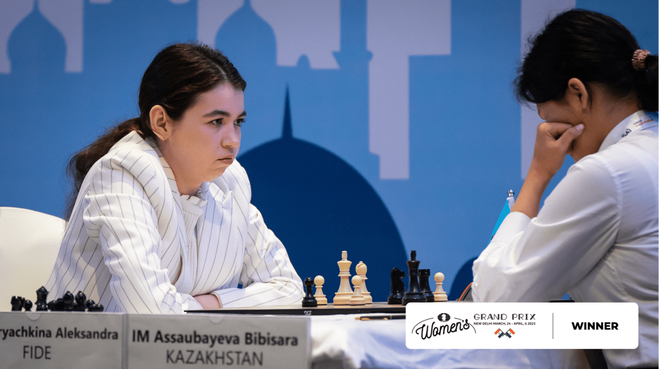 Aleksandra Goryachkina Pursues Leader at Women's FIDE Grand Prix Leg