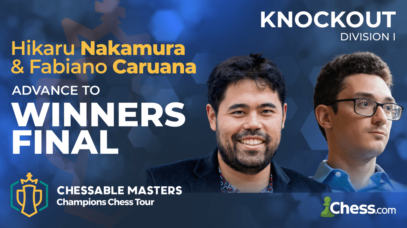 Carlsen e Nakamura avançam para a final da Chave dos Vencedores