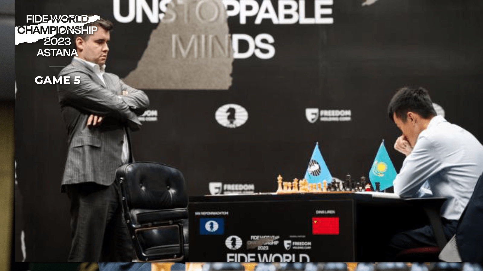 Ding and Nepomniachtchi all-square before final showdown