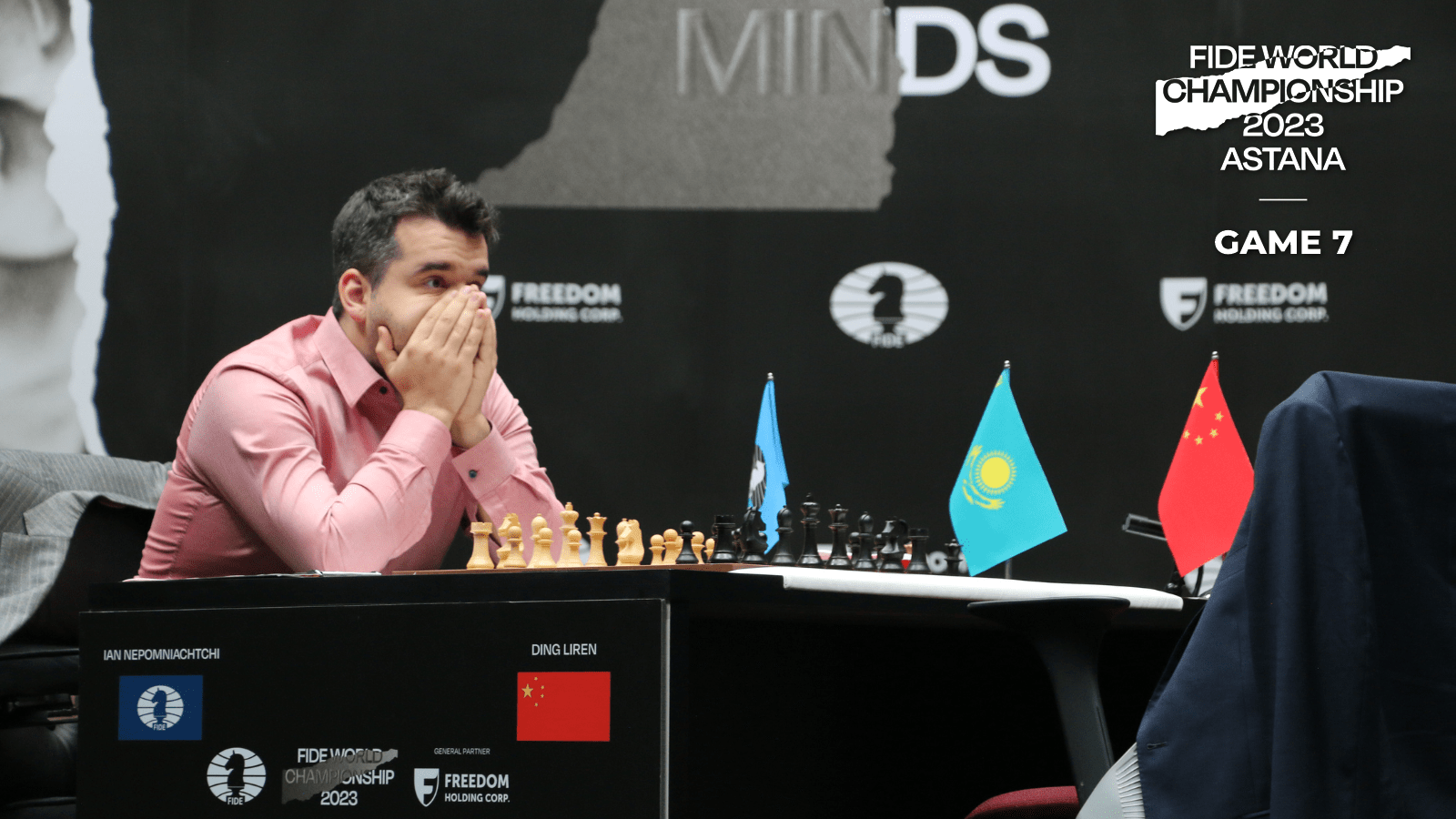Flash Report: Nepomniachtchi Wins After Ding’s Time Pressure Collapse, Takes Lead