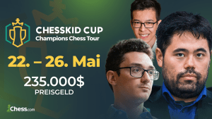 Das dritte Turnier der Champions Chess Tour: Der ChessKid Cup