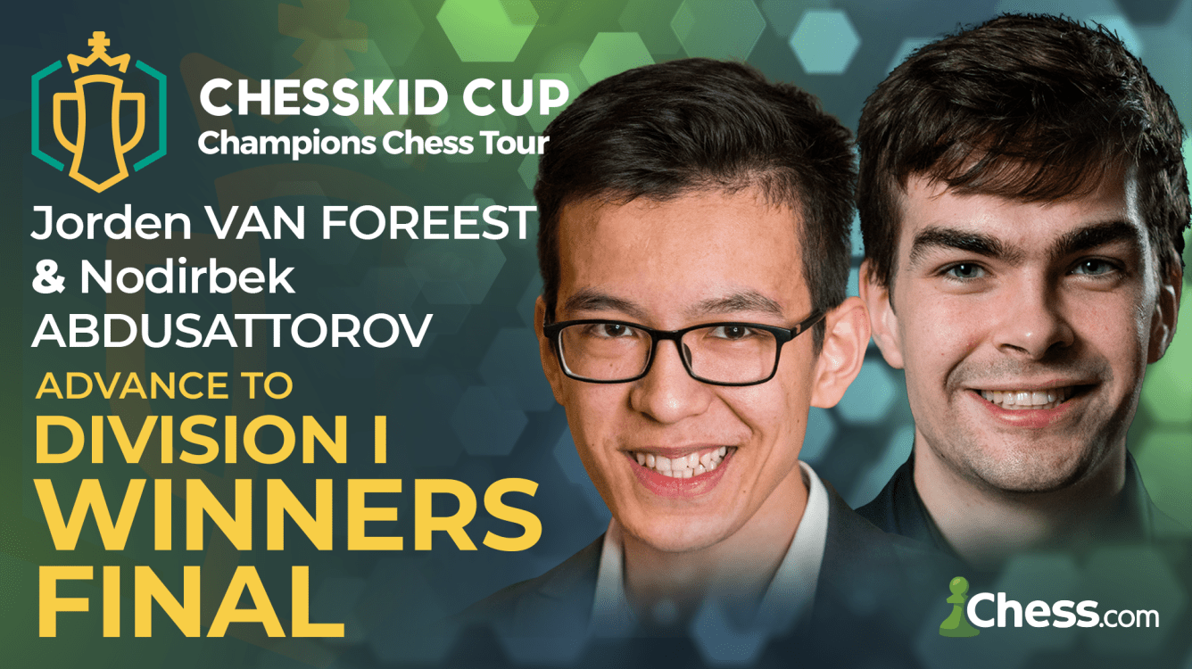 ChessKid Cup, Day 1: Kollars beats Firouzja, Van Foreest defeats