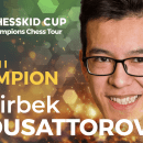 ¡Nodirbek Abdusattorov gana la División 1 de la ChessKid Cup!