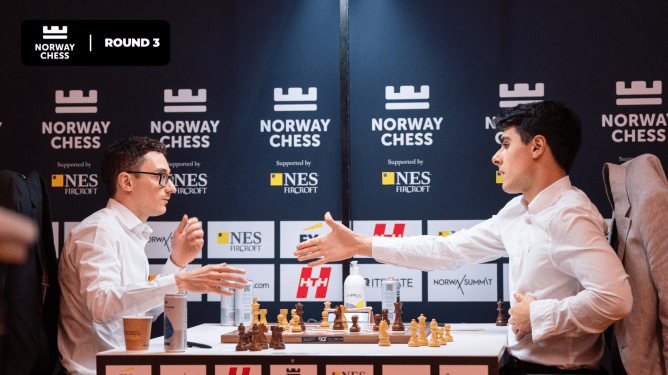 Norway Chess - R3 : Caruana seul en tête, Firouzja sur ses talons !