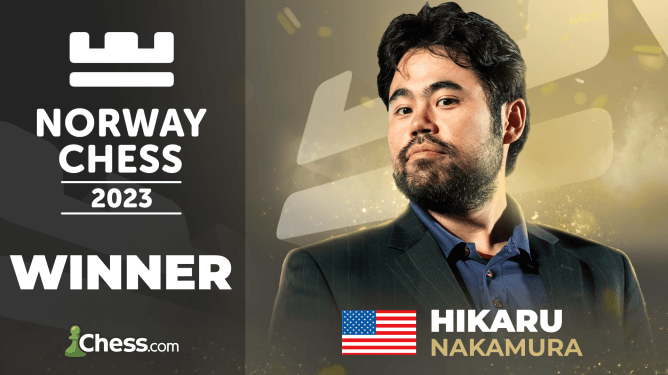 Norway Chess 2023 : Nakamura rafle la mise au nez et à la barbe de Caruana !